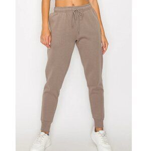 NWOT Rosio Women's Fleece Lined Joggers - Size Large